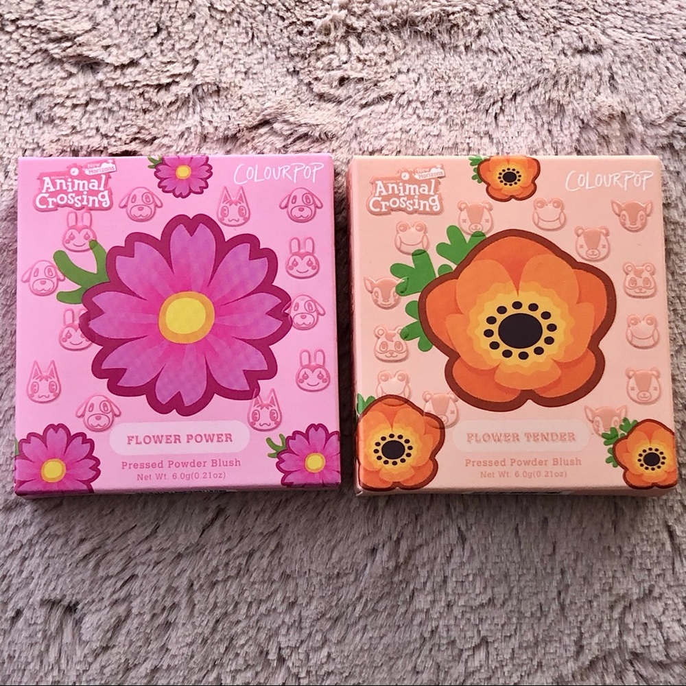 Colourpop x Animal Crossing Powder Blush Set